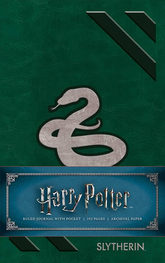 Harry Potter: Slytherin Ruled Pocket Journal cover image