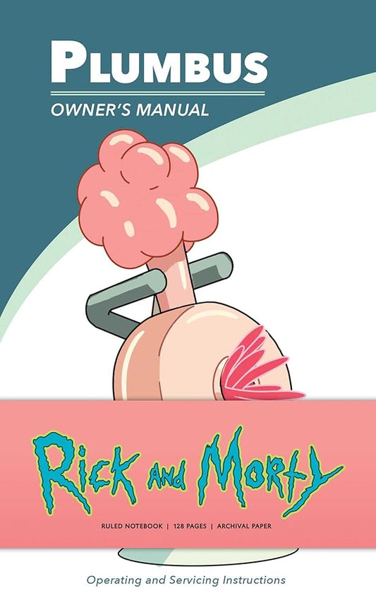Rick and Morty: Ruled Notebook cover image