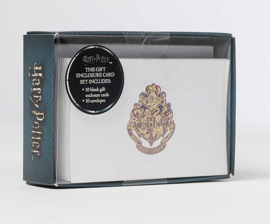 Harry Potter: Hogwarts Foil Gift Enclosure Cards (Set of 10) cover image