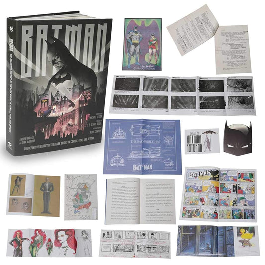 Batman: The Definitive History of the Dark Knight in Comics, Film, and Beyond cover image