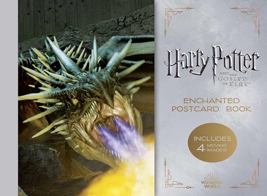 Harry Potter and the Goblet of Fire Enchanted Postcard Book cover image