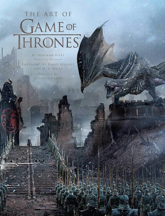 The Art of Game of Thrones, the official book of design from Season 1 to Season 8 cover image