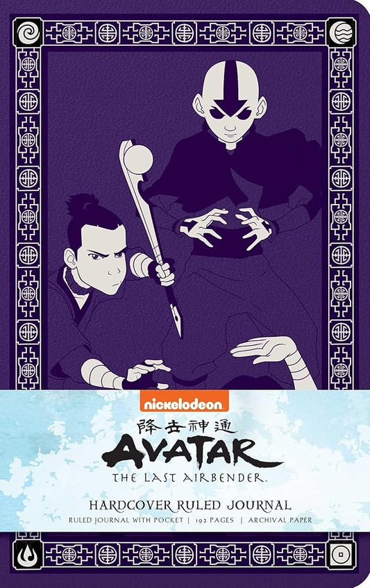 Avatar: The Last Airbender Hardcover Ruled Journal cover image