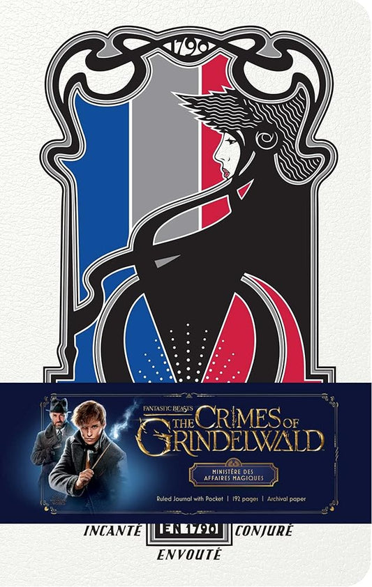 Fantastic Beasts: The Crimes of Grindelwald: Ministère des Affaires Magiques Hardcover Ruled Journal (Harry Potter) cover image