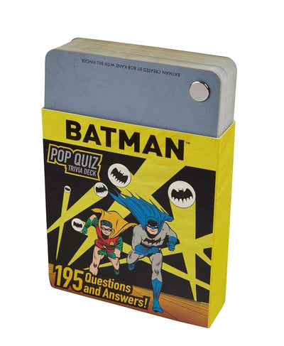 DC Comics: Batman Pop Quiz Trivia Deck cover image
