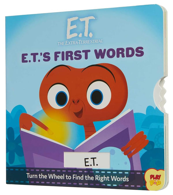 E.T. the Extra-Terrestrial: E.T.'s First Words: (Pop Culture Board Books, Baby's First Words) (PlayPop) cover image