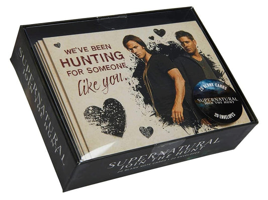 Supernatural Valentine's Day Blank Boxed Note Cards (Science Fiction Fantasy) cover image