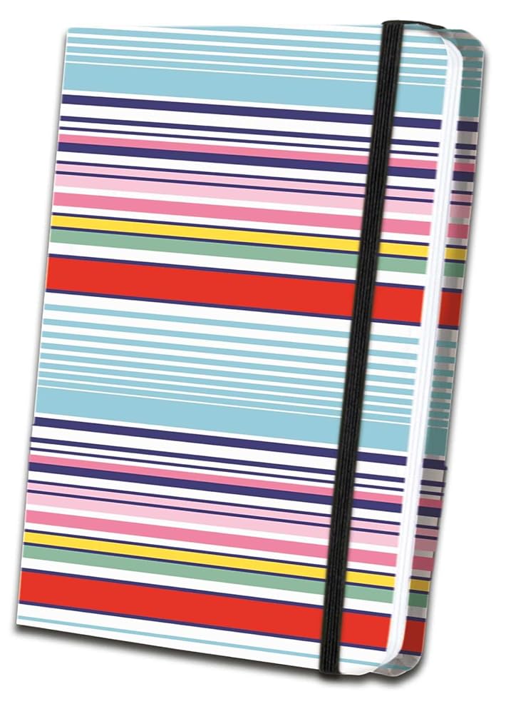 Thin Striped Fabric Journal (Thunder Bay Journals) cover image