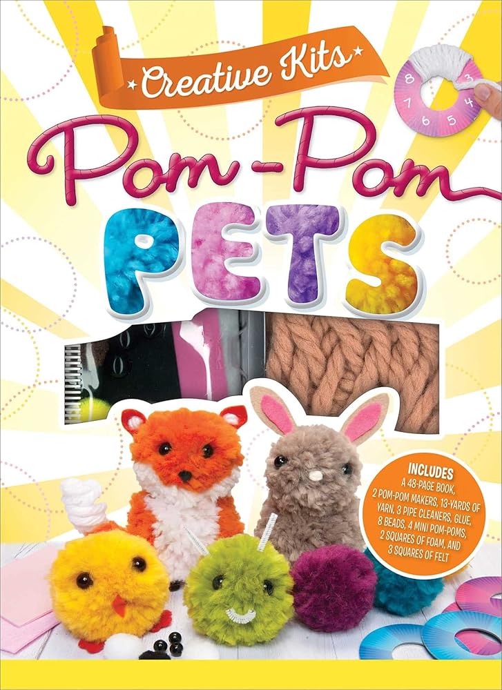 Creative Kits: Pom-Pom Pets cover image