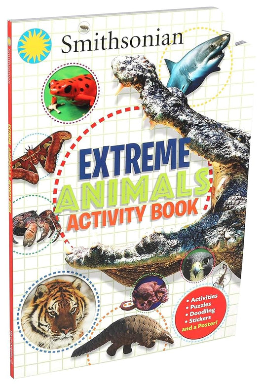 Smithsonian Extreme Animals Activity Book cover image