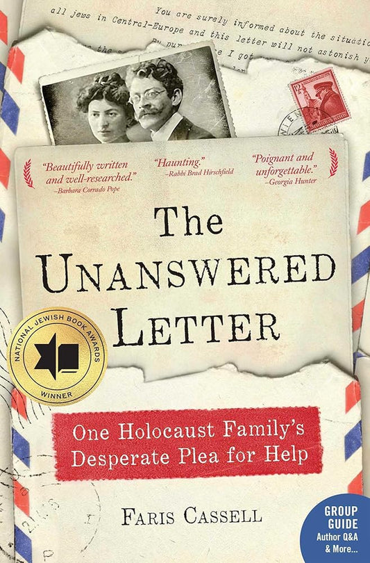 The Unanswered Letter: One Holocaust Family's Desperate Plea for Help cover image