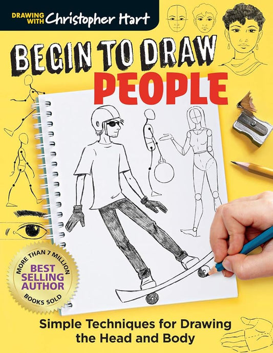 Begin to Draw People: Simple Techniques for Drawing the Head and Body cover image