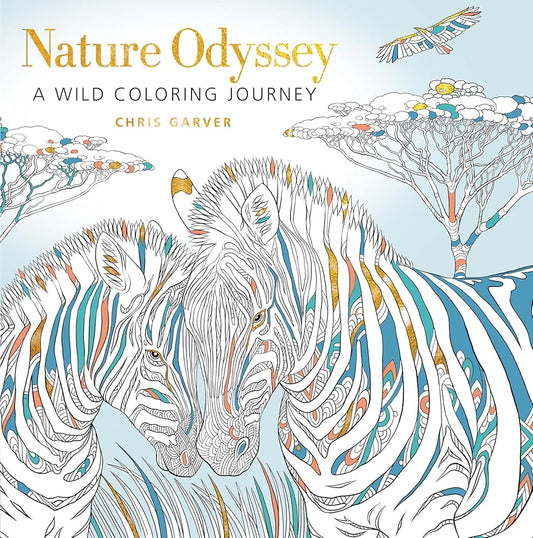 Nature Odyssey: A Wild Coloring Journey cover image