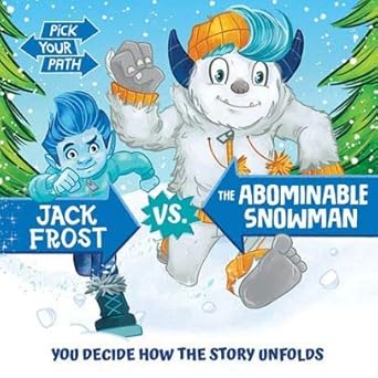 Jack Frost vs. the Abominable Snowman | Christmas Book for Kids | Children's Book cover image