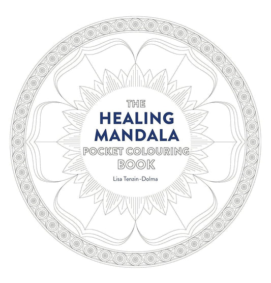 Healing Mandala Pocket Coloring Book: 26 Inspiring Designs for Mindful Meditation and Coloring cover image