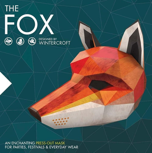 The Fox: An Enchanting Press-Out Mask for Parties, Festivals & Everyday Wear cover image