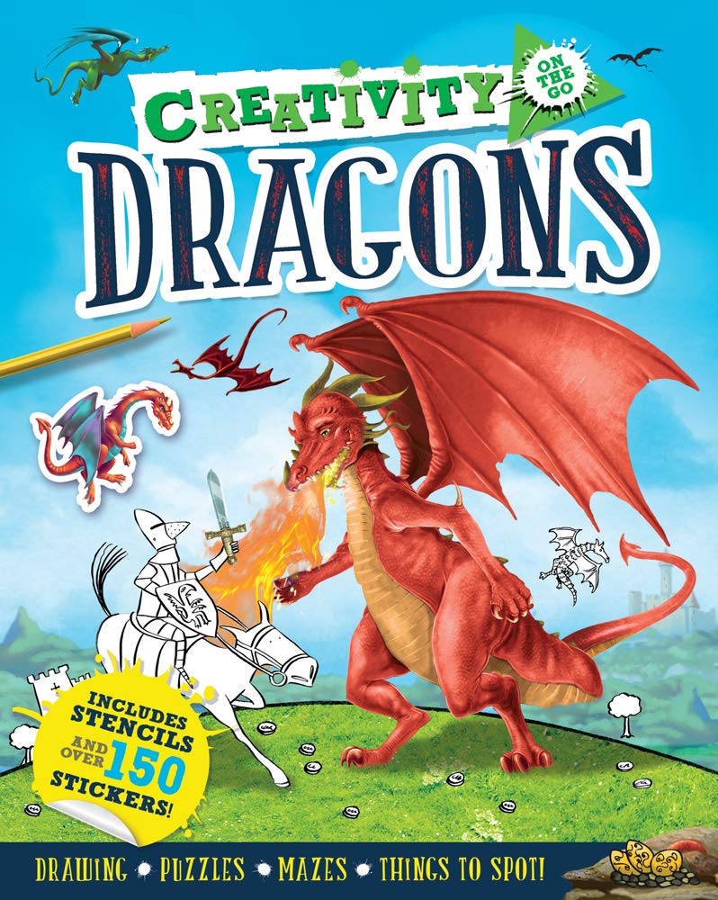 Creativity on the Go: Dragons cover image