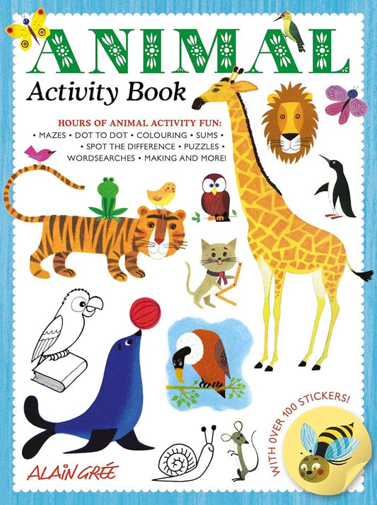 Animal Activity Book (Alain GrÃ©e Activity Book) cover image