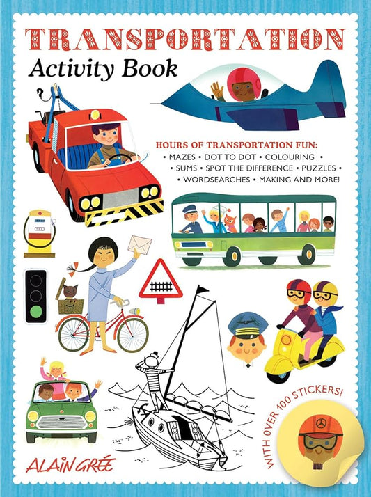 Transportation Activity Book (Alain Grée Activity Book) cover image