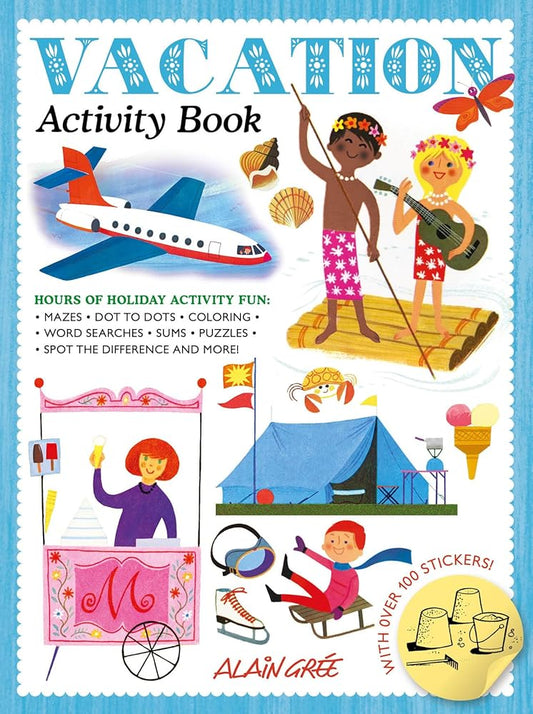 Vacation Activity Book (Alain Grée Activity Book) cover image