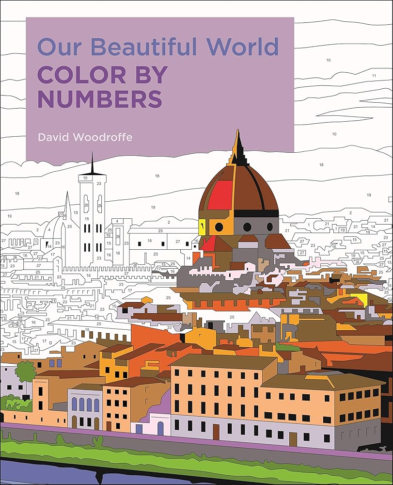 Our Beautiful World Color by Numbers (Sirius Color by Numbers Collection, 5) cover image