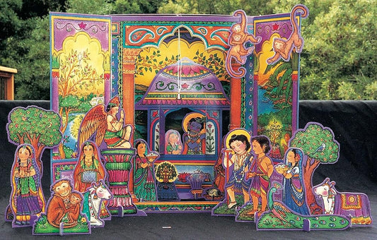 Vrindavan Activity Set: Fold-Out Temple and Altar cover image