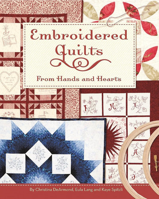 Embroidered Quilts: From Hands and Hearts cover image