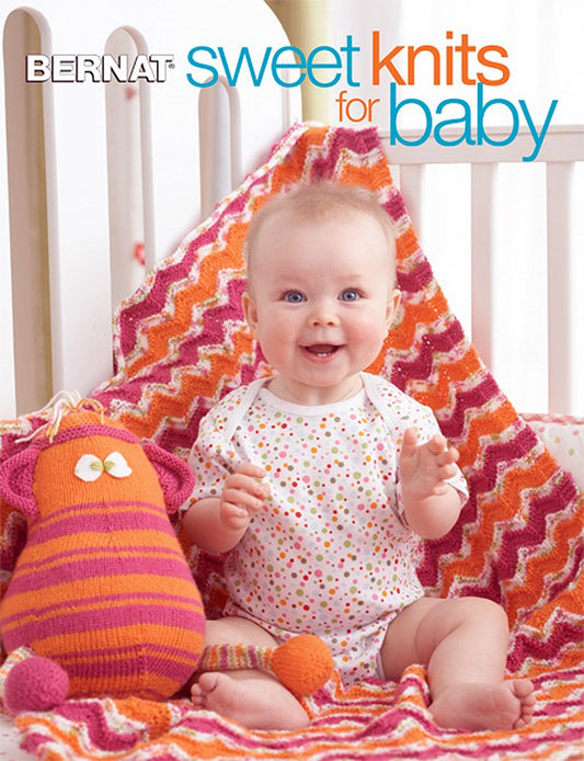 Sweet Knits for Baby-Featuring Heirloom Blankets, a Christening Gown, Cozy Jackets, Cuddly Blankies, Toys and More cover image