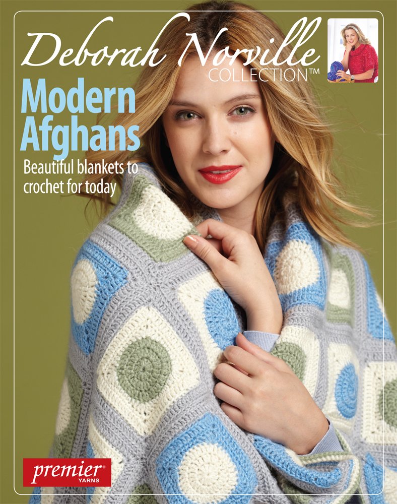 Deborah Norville Modern Afghans-All Crocheted in Norvilles Beautiful Yarns cover image