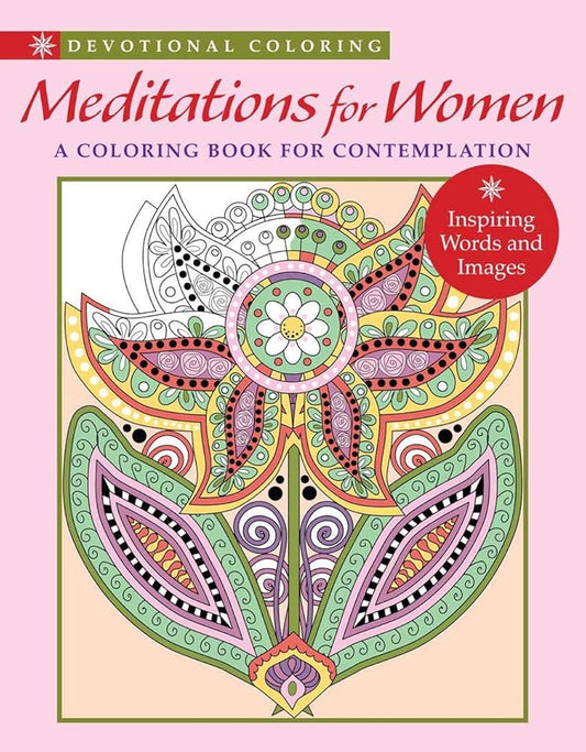 Meditations for Women: A Coloring Book for Contemplation (Devotional Coloring) cover image