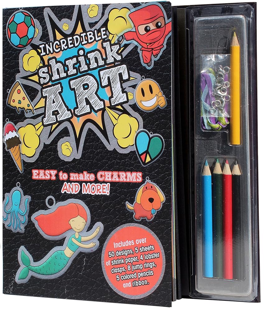 Incredible Shrink Art: Easy to Make Charms and More! cover image