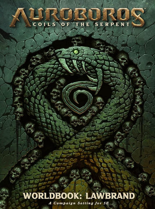Auroboros: Coils of the Serpent: Worldbook - Lawbrand RPG cover image
