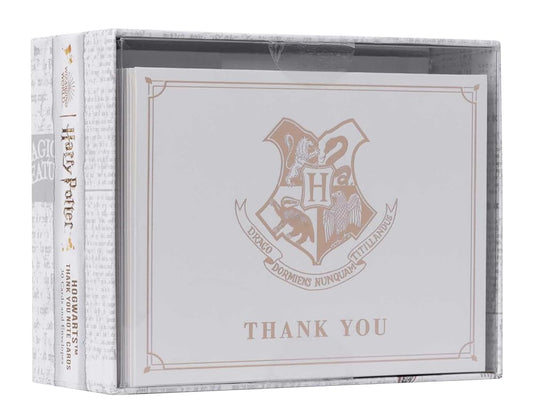 Harry Potter: Hogwarts Thank You Boxed Cards (Set of 30) cover image