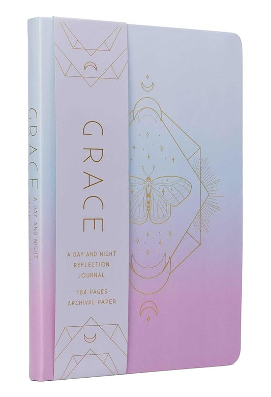 Grace: A Day and Night Reflection Journal (90 Days) (Inner World) cover image