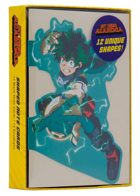 My Hero Academia: Class 1-A Boxed Die-cut Note Cards (Set of 12) cover image