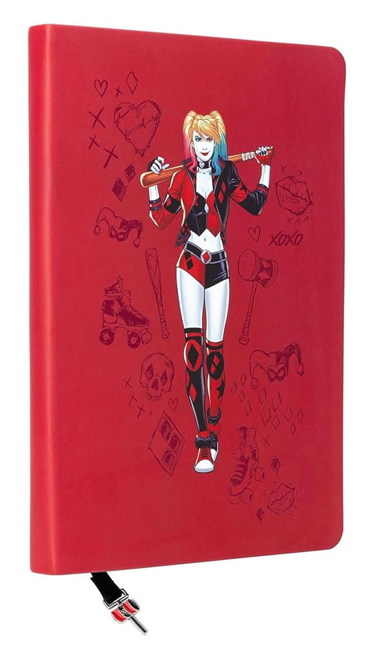 DC: Harley Quinn Journal with Ribbon Charm cover image