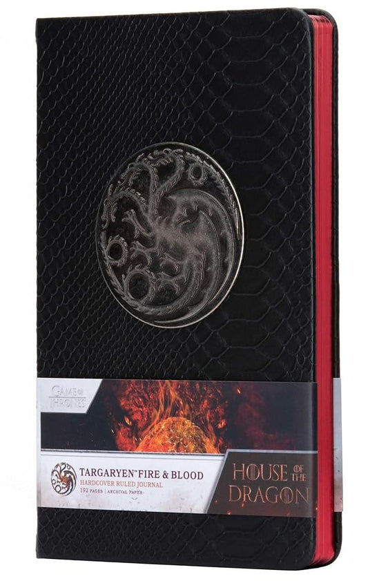 House of the Dragon: Targaryen Fire & Blood Hardcover Journal (Game of Thrones) cover image