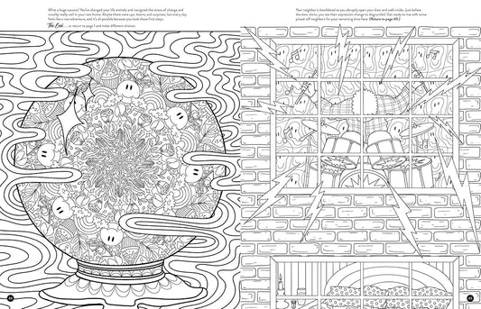 Fucking Go For It: A Not-So-Mindful Coloring Adventures Book (Gaming) cover image