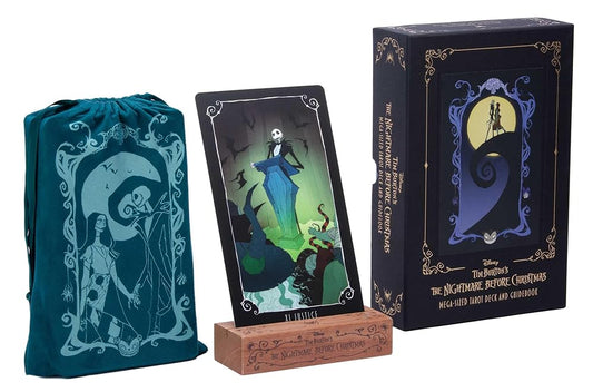 Mega-Sized Tarot: The Nightmare Before Christmas Tarot Deck and Guidebook cover image