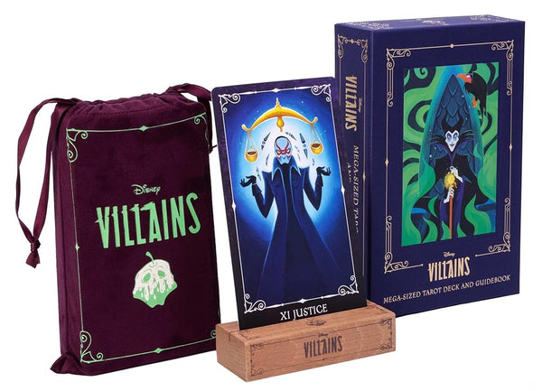 Mega-Sized Tarot: Disney Villains Tarot Deck and Guidebook cover image