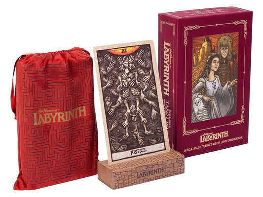 Mega-Sized Tarot: Labyrinth Tarot Deck and Guidebook cover image