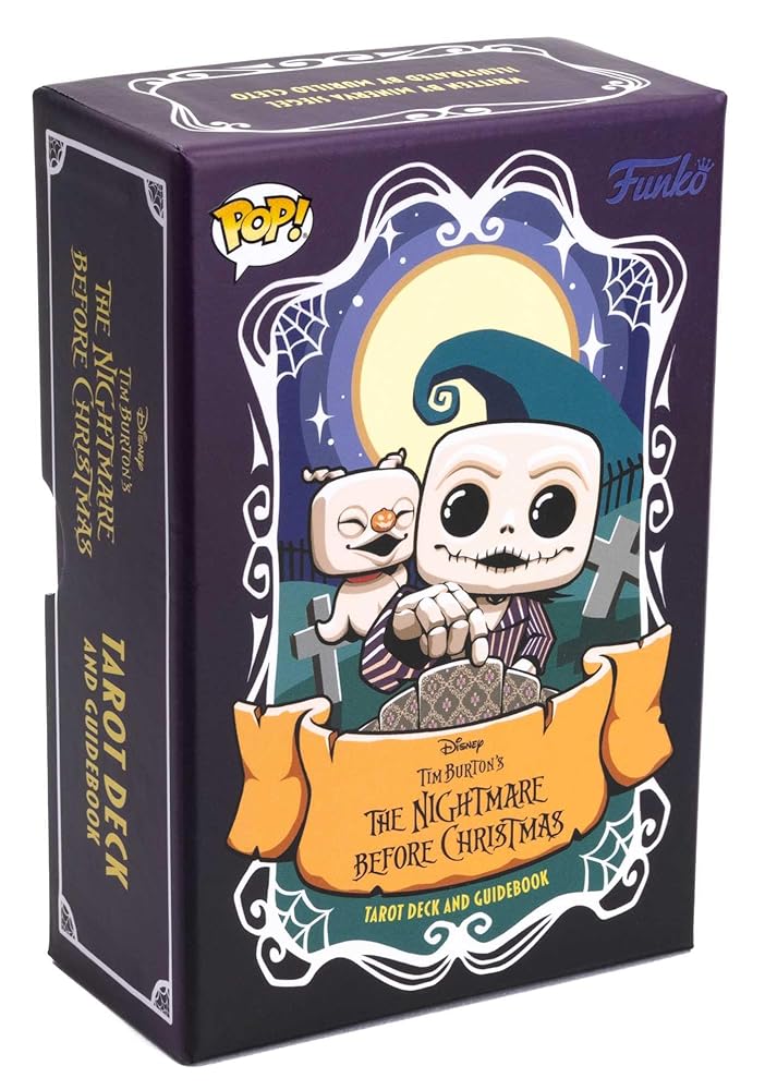 Funko: The Nightmare Before Christmas Tarot Deck and Guidebook cover image