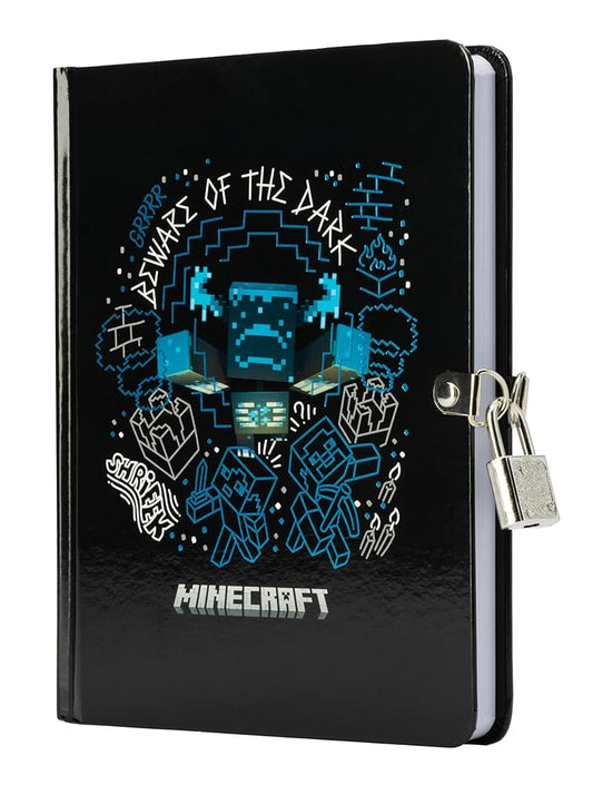 Minecraft: Beware of the Dark Invisible Ink Lock & Key Diary cover image