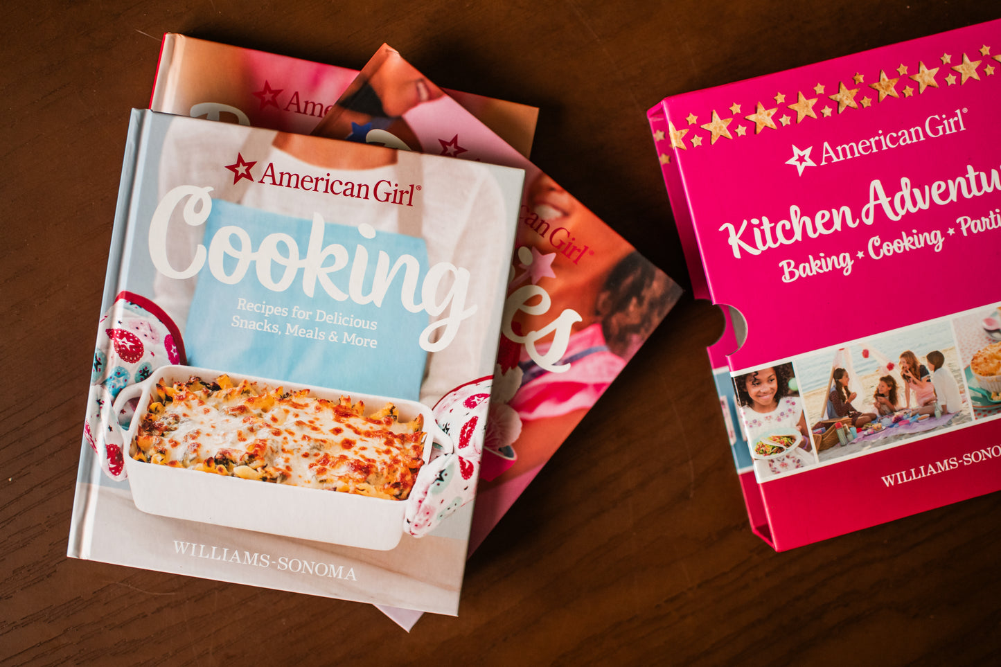 American Girl 3 Hardcover Book Box Set (Baking, Cooking, Party)