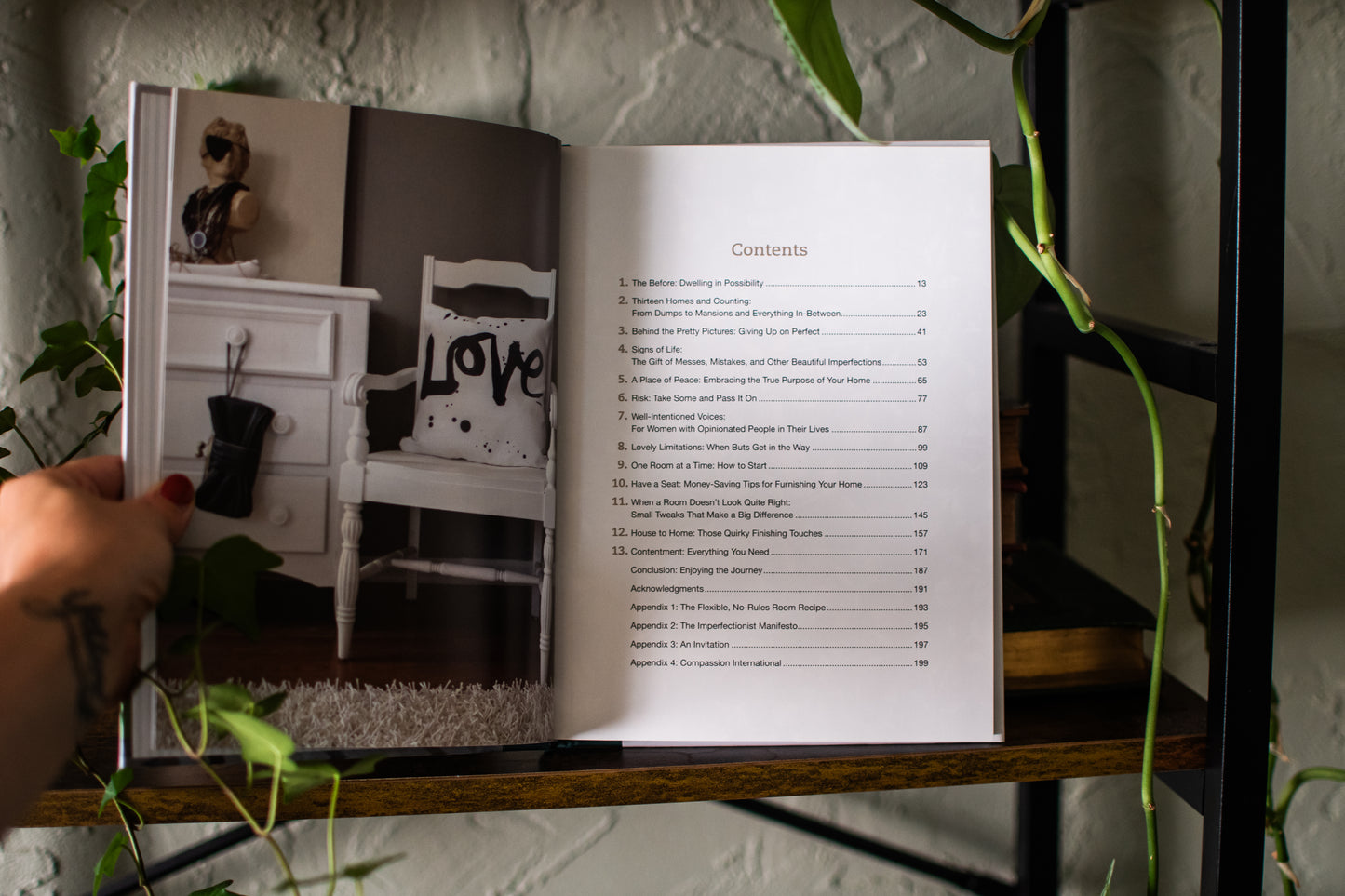 The Nesting Place: It Doesn't Have to Be Perfect to Be Beautiful