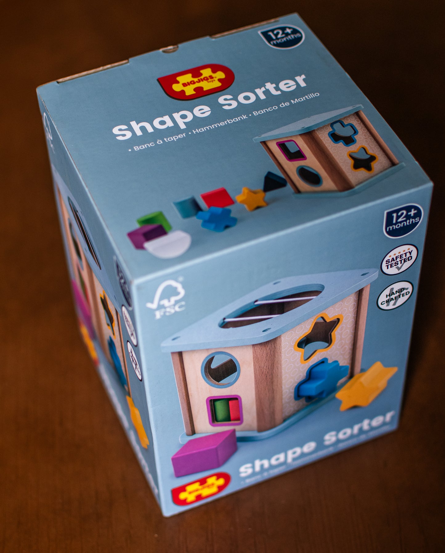 Shape Sorter Toy for Toddlers | Educational Shape & Color Learning Activity
