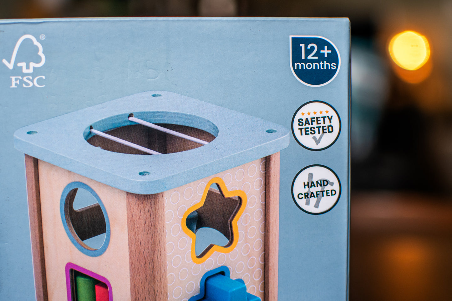 Shape Sorter Toy for Toddlers | Educational Shape & Color Learning Activity