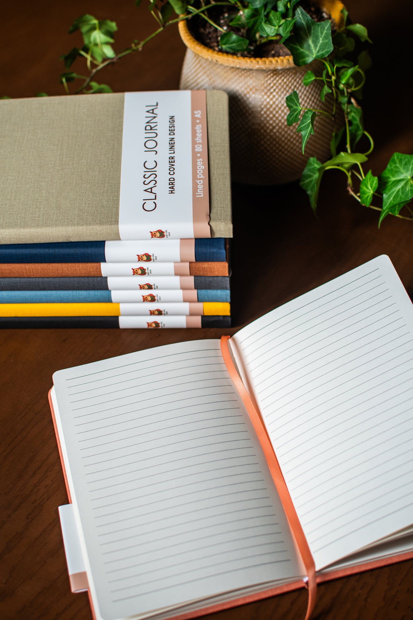 8 Colorful Journals