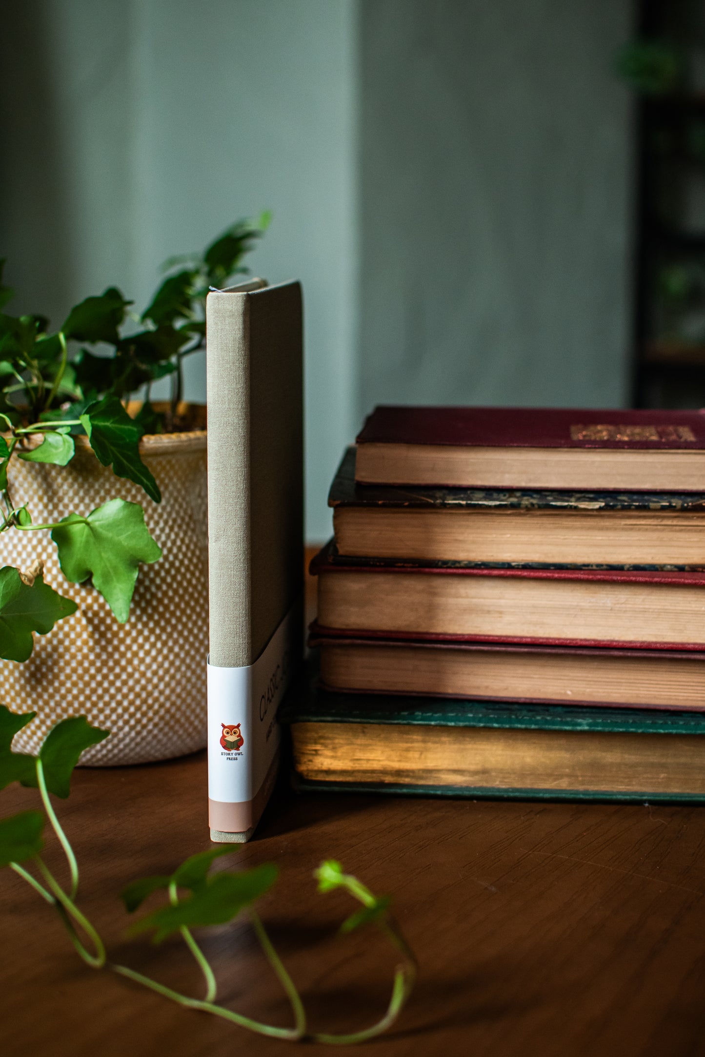 Beige Hardcover Linen Journal