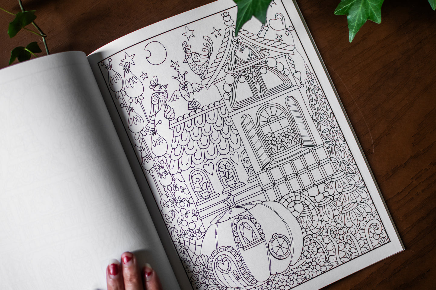 Creative Haven Whimsical Houses Coloring Book (Adult Coloring Books: Art & Design)